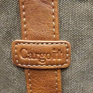 New CargoIT crossbody convertible flap bag. Army Green Bag